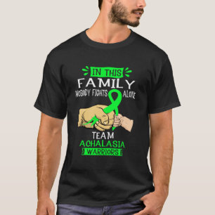 Camiseta En Esta Familia Nadie Pelea Sola Con Achalasia