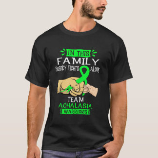 Camiseta En Esta Familia Nadie Pelea Sola Con Achalasia