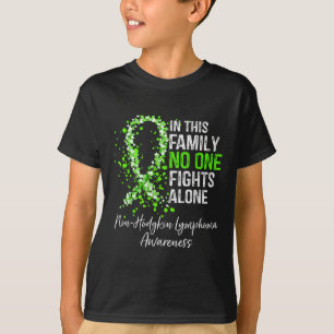 Camiseta En Esta Familia Pelea Sola Linfoma No Hodgkin