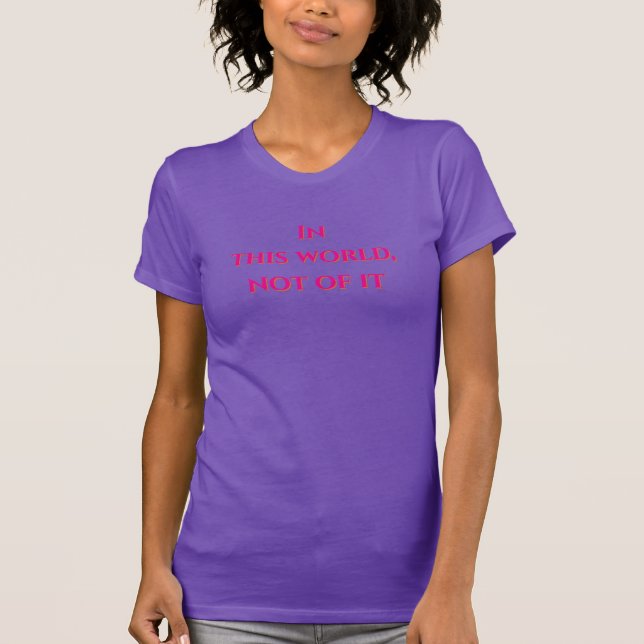 Camiseta En Este Mundo  (Anverso)