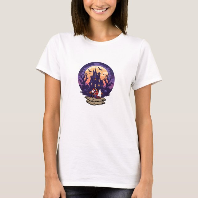 Camiseta en estilo de tendencia (Anverso)