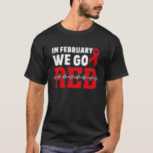 Camiseta En Febrero, Conocemos La Enfermedad Cardíaca Red E