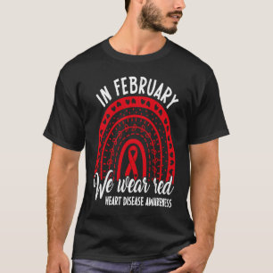 Camiseta En Febrero, Conocemos La Enfermedad Cardíaca Red E