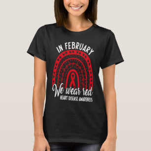 Camiseta En Febrero, Conocemos La Enfermedad Cardíaca Red E