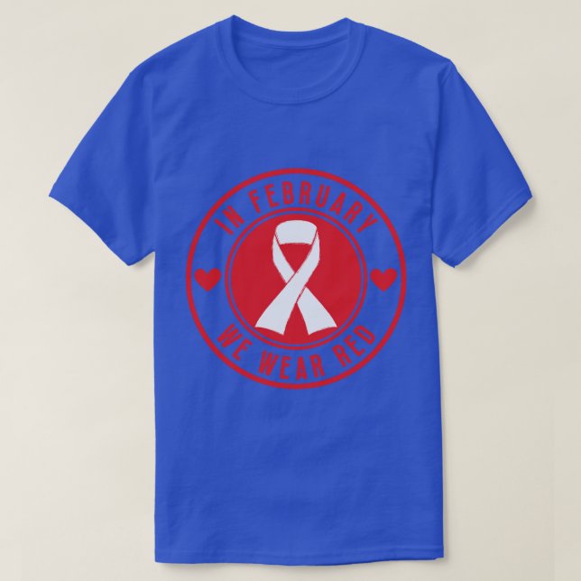 Camiseta En Febrero Usamos Red 7 (Diseño del anverso)