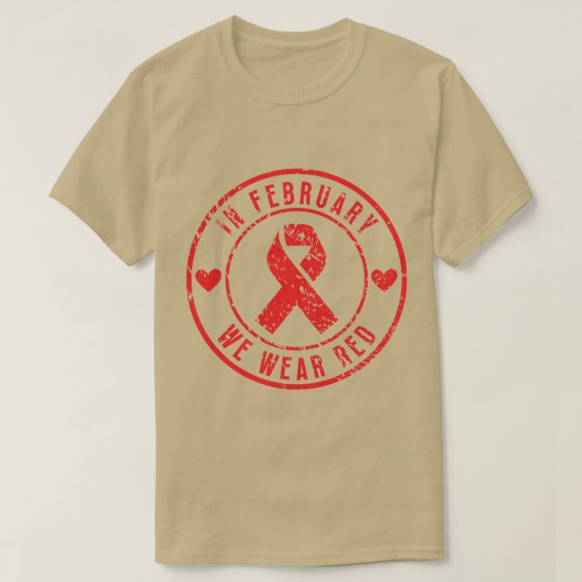 Camiseta En Febrero Usamos Red 9 (Diseño del anverso)