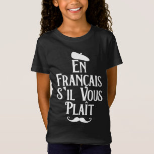 Camiseta En Francais S'il Vous Plait - Francés