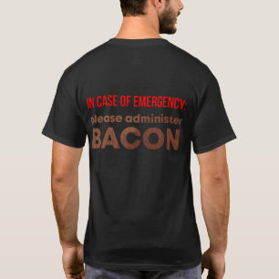 Camiseta En Funda De La Administración De Emergencia Bacon
