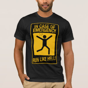 Camiseta En Funda de la carrera de emergencia LIke Hell