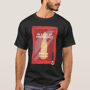 Camiseta En Funda De La Cerveza De Vidrio De Emergencia Alc
