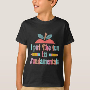 Camiseta En fundamentos - Día de profesores divertidos