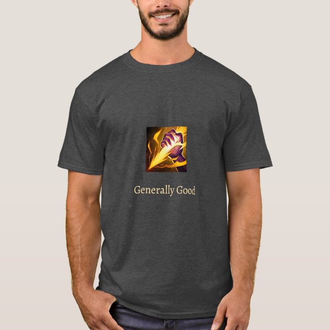 Camiseta En general bueno, LOL Smite (Anverso)