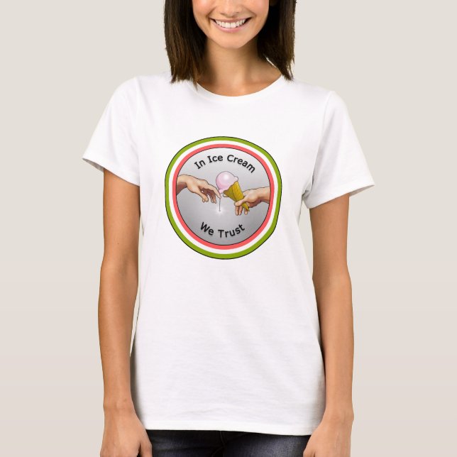 Camiseta En Helado Confiamos (Anverso)