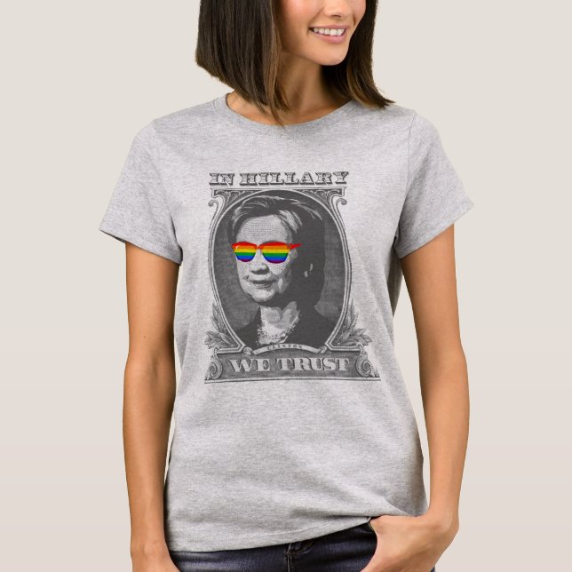 Camiseta En Hillary Confiamos (Anverso)
