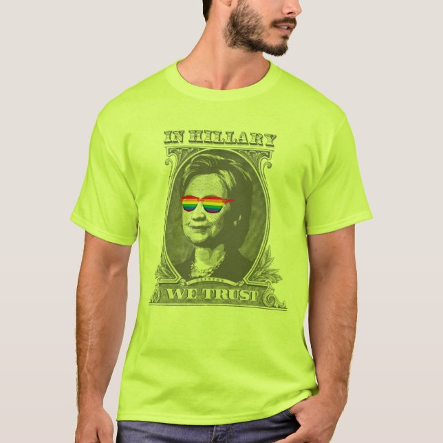 Camiseta En Hillary Confiamos (Anverso)