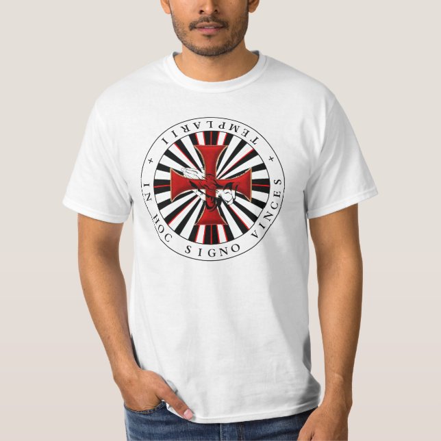 Camiseta En Hoc Signo Vinces Templarii 02 (Anverso)
