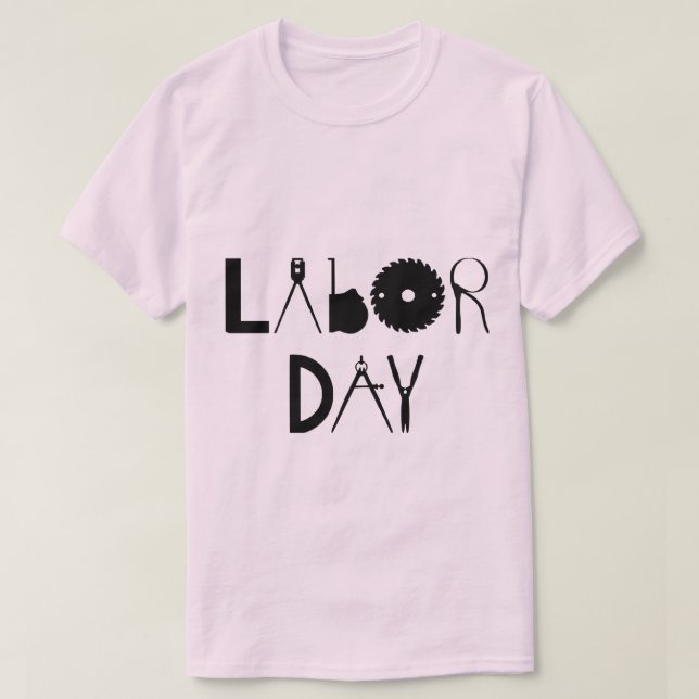 Camiseta en honor al día del trabajo (Diseño del anverso)