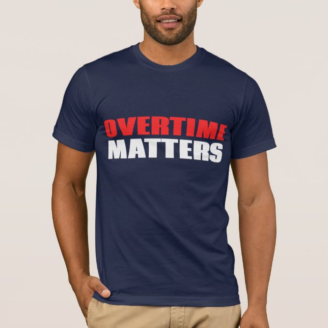 Camiseta En horas extras materias (Anverso)