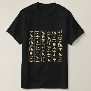 Camiseta en idioma egipcio Heiroglyphic