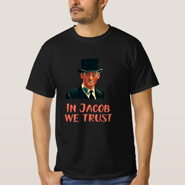 Camiseta En Jacob Rees-Mogg confiamos (Anverso)