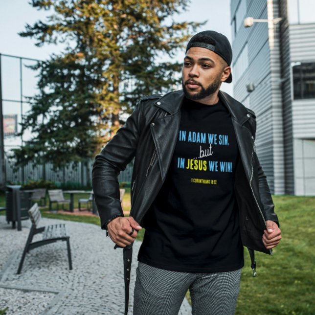 Camiseta En Jesús Ganamos | frase inspiradora Bible Verse (Subido por el creador)