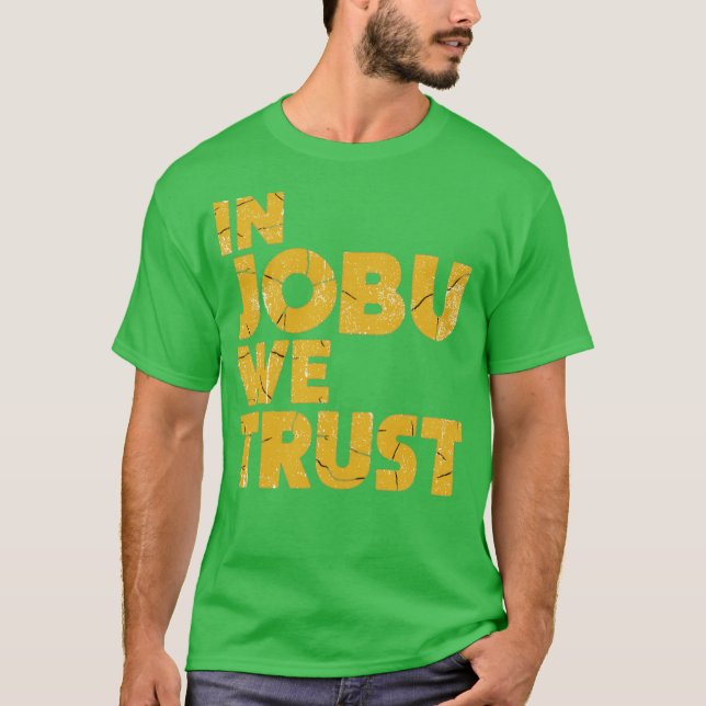 Camiseta En Jobu confiamos en los fans divertidos del hocke (Anverso)