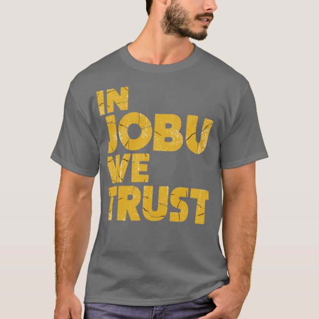Camiseta En Jobu confiamos en los fans divertidos del hocke (Anverso)