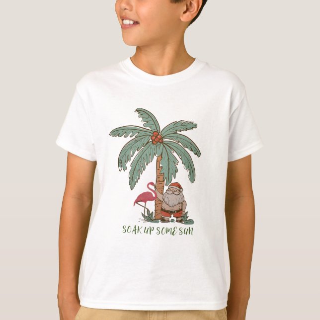 Camiseta En Julio, Los navidades Tomaron Algo De Sol (Anverso)