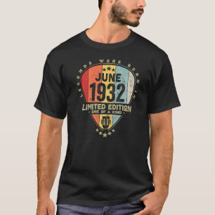 Camiseta En Junio De 1932 Nacieron Leyendas De púa de guita