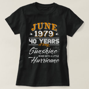 Camiseta En junio de 1979 40 años de ser sol