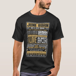Camiseta En junio hechos llevados