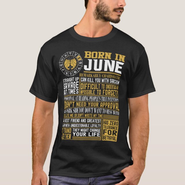 Camiseta En junio hechos llevados (Anverso)