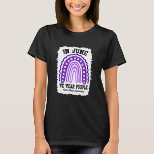 Camiseta En Junio Usamos Conciencia Sobre El Maltrato De Lo