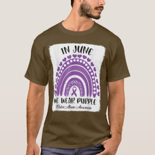 Camiseta En Junio Usamos Conciencia Sobre El Maltrato De Lo
