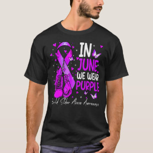 Camiseta En Junio Usamos Conciencia Sobre El Maltrato De Lo