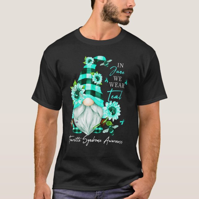 Camiseta En Junio Usamos Conciencia Sobre El Síndrome De To (Anverso)