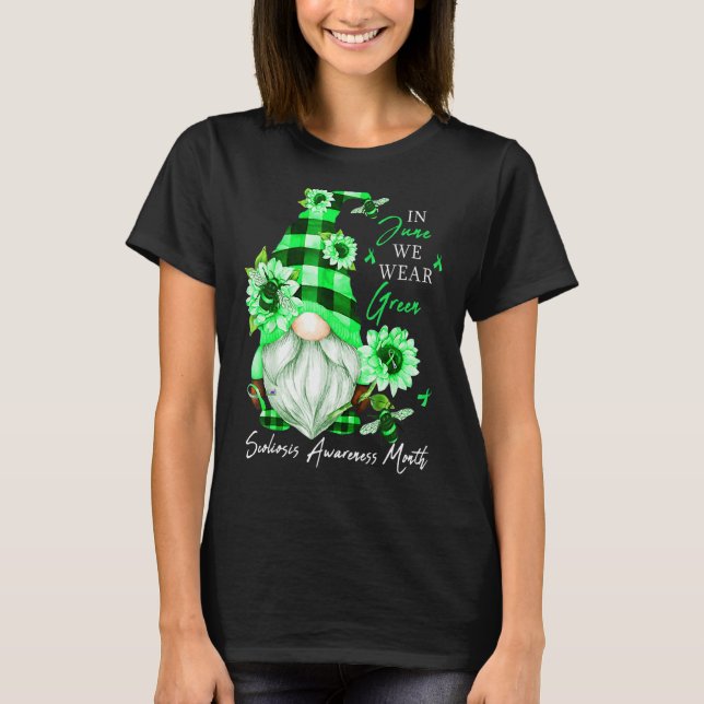 Camiseta En Junio Usamos El Mes De Concienciación Sobre La  (Anverso)