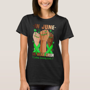 Camiseta En Junio Usamos El Mes De Concienciación Sobre La 