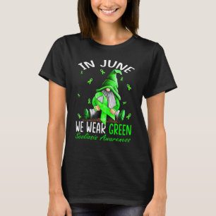Camiseta En Junio Usamos Green For Scoliosis Awareness Gnom