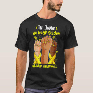 Camiseta En Junio, Usamos La Mano De Conciencia Del Albinis