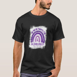 Camiseta En Junio Usamos Morado Conciencia del Alzheimer Ar