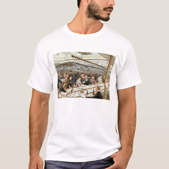 Camiseta En la bahía, tiempo de cena - una inflamación (Anverso)