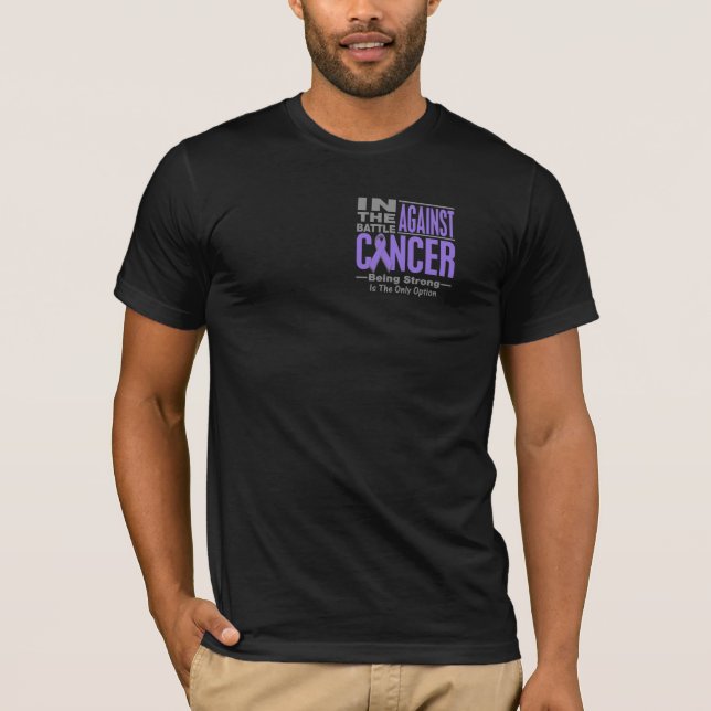 Camiseta En la batalla contra el linfoma de Hodgkins (Anverso)