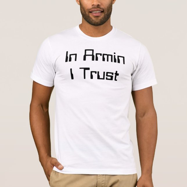 Camiseta En la confianza de Armin I (Anverso)