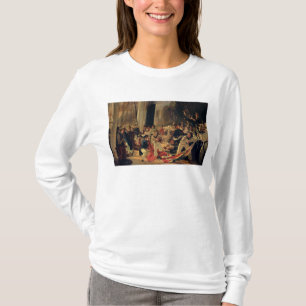Camiseta En la cubierta durante una batalla naval, 1855