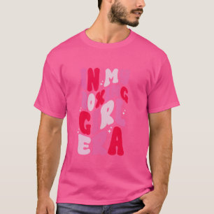 Camiseta En la era de mi Chica de boxeo guantes de boxeo