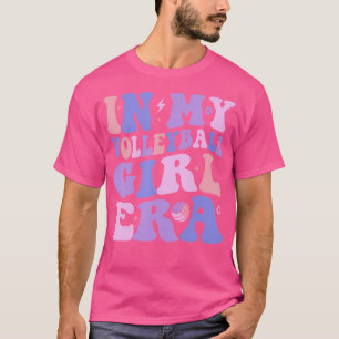 Camiseta En la era de mi Chica de voleibol, corté de voleib