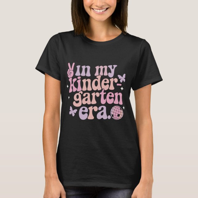 Camiseta "En la era de mi jardín de infancia - diversión y  (Anverso)