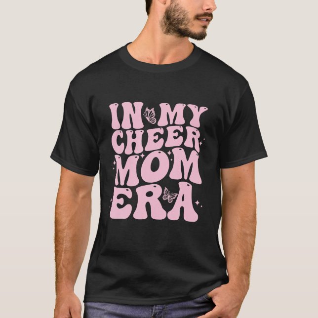 Camiseta En la era de mi mamá animadora divertido (Anverso)