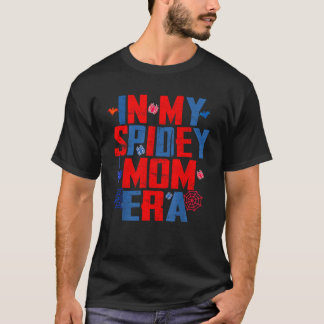 Camiseta En la era de mi mamá araña Groovy divertida madre